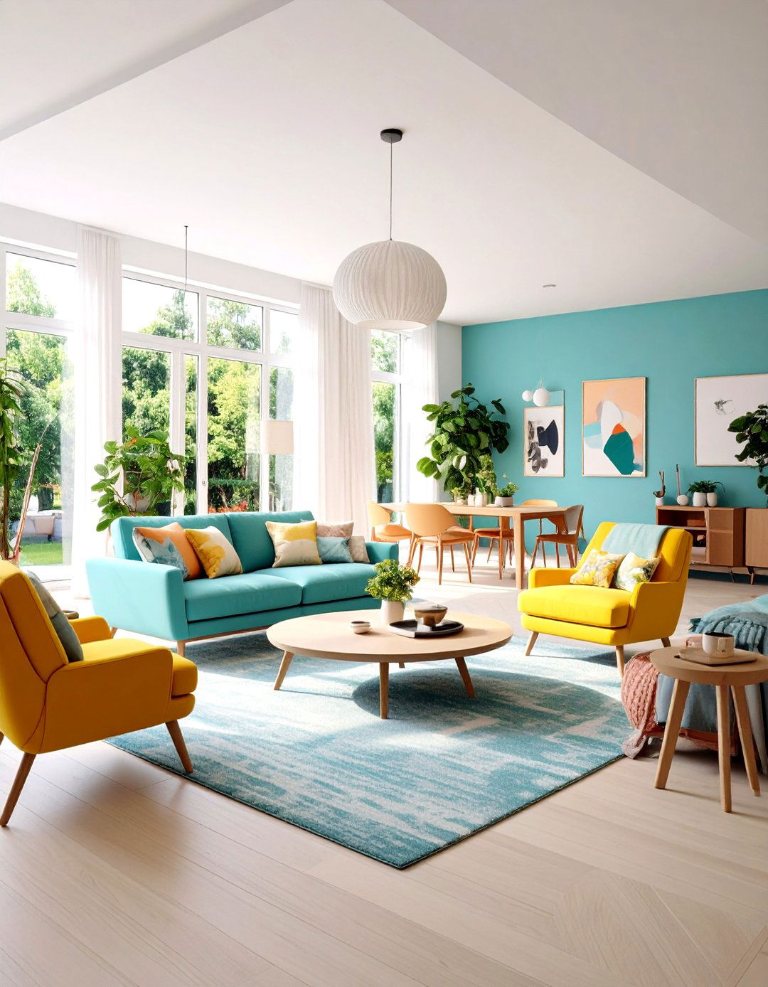 Open Floor Plan Layout - 24 Minimalist Apartment Ideas