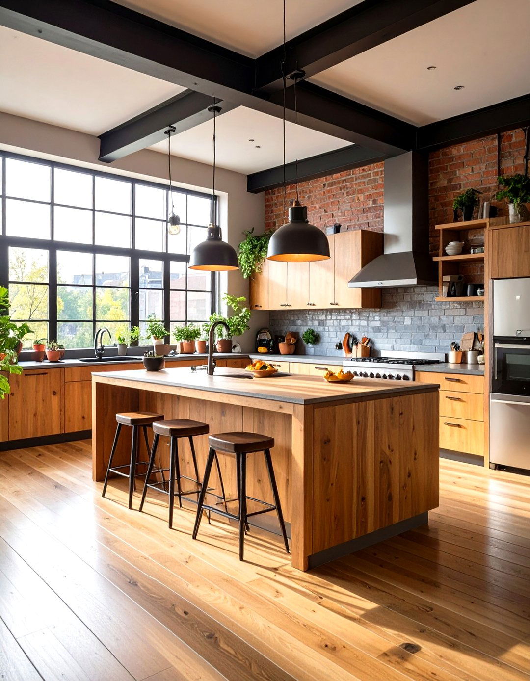 Open Kitchen Loft Design - 24 Loft Ideas