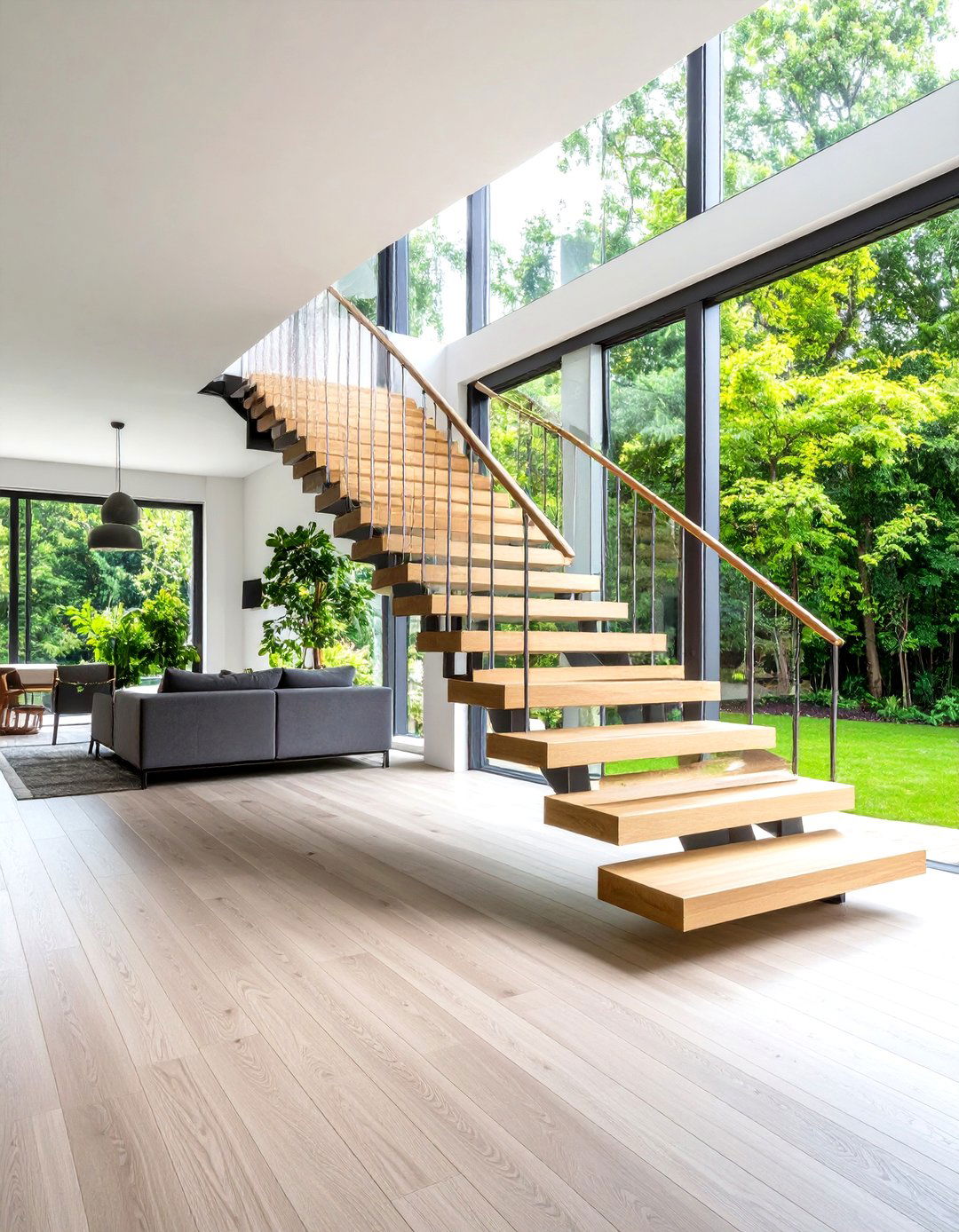 Open Riser Modern Design - 24 Modern Staircases