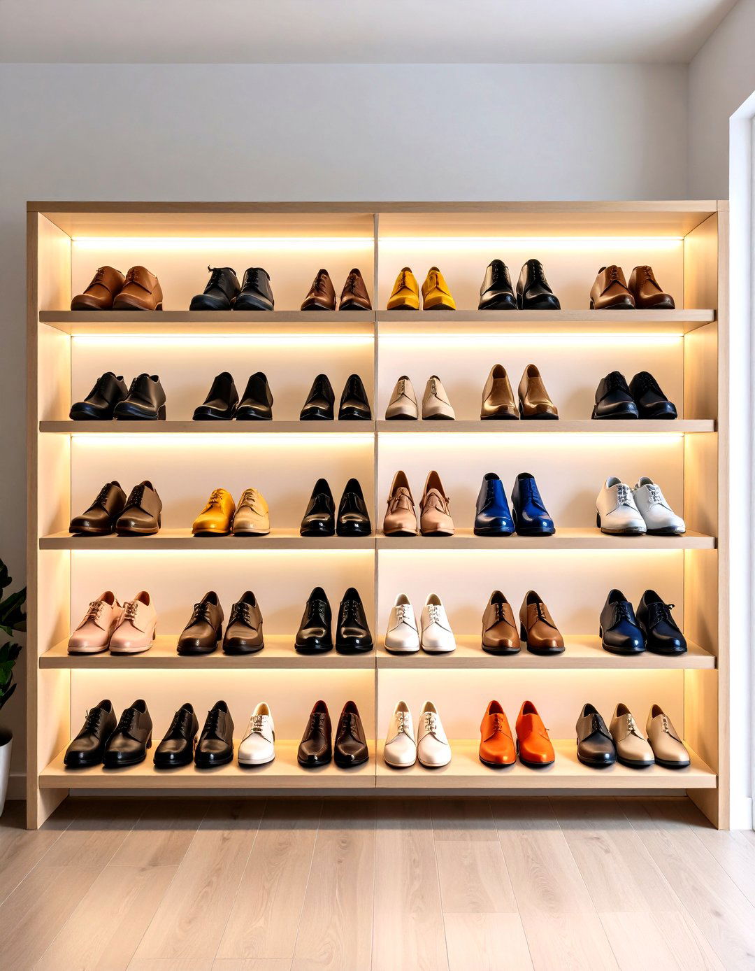 Open Shelf Display Systems - 24 Entryway Shoe Storage Ideas