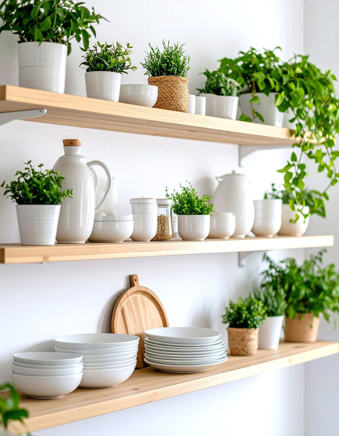 Open Shelving Display Strategy - 24 Nancy Meyers Interior Design Ideas