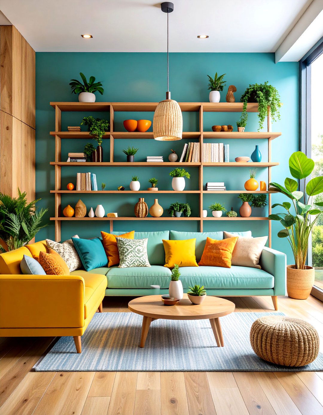 Open Shelving Display Strategy - 24 Joanna Gaines Living Room Ideas