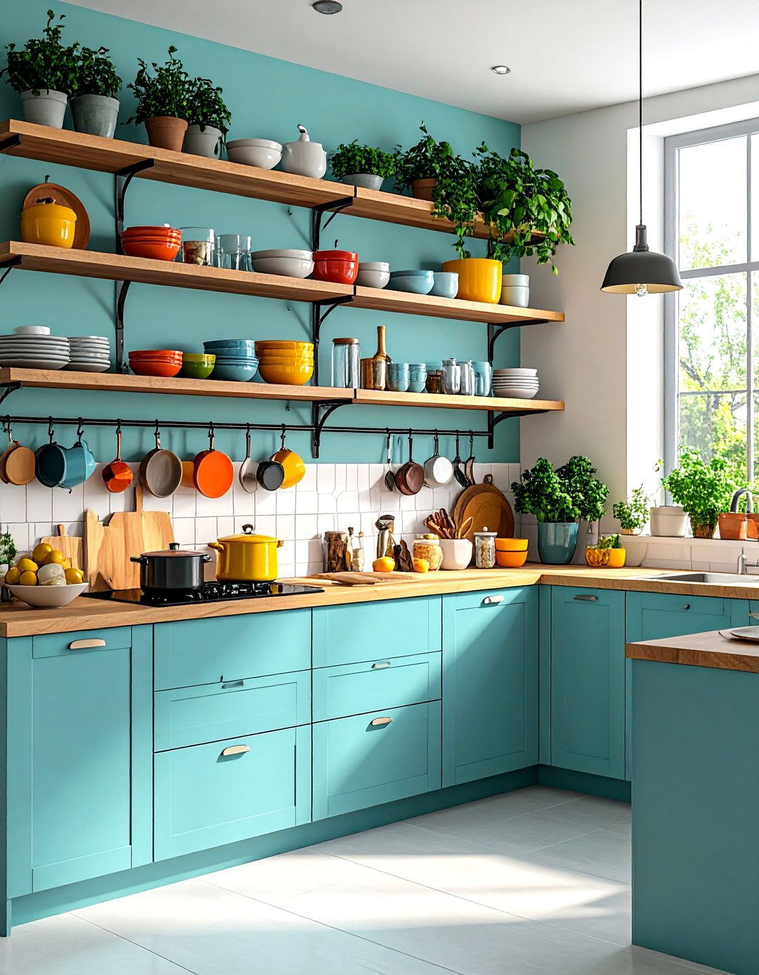 Open Shelving Kitchen - 24 1980s Kitchen Ideas