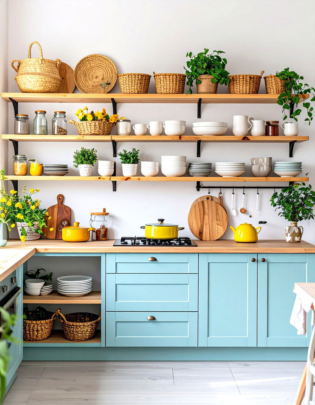 Open Shelving Kitchen Concept - 24 Dream Kitchen Ideas
