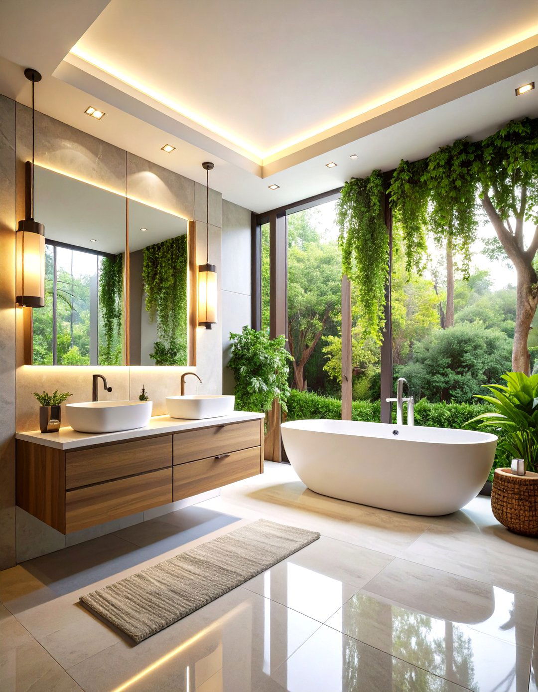 Optimal Lighting Setup - 24 Bathroom Staging Ideas
