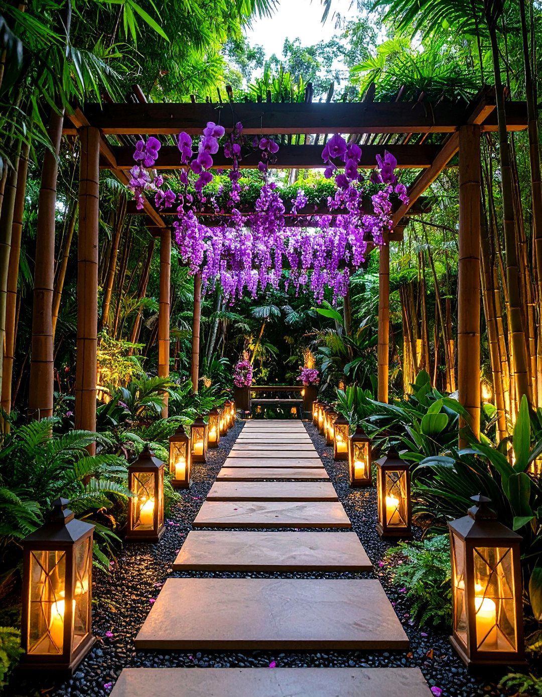 Orchid Summer Garden Wedding - 24 Purple Wedding Theme Ideas