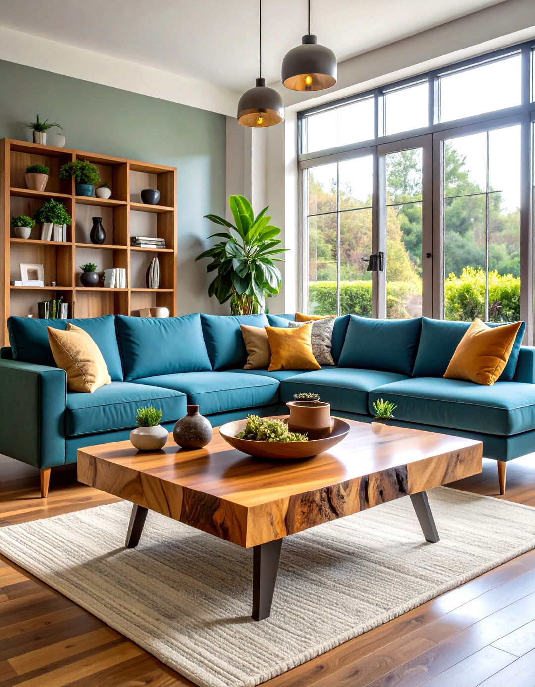 Organic Coffee Table Living Room - 24 Organic Modern Living Room Design Ideas