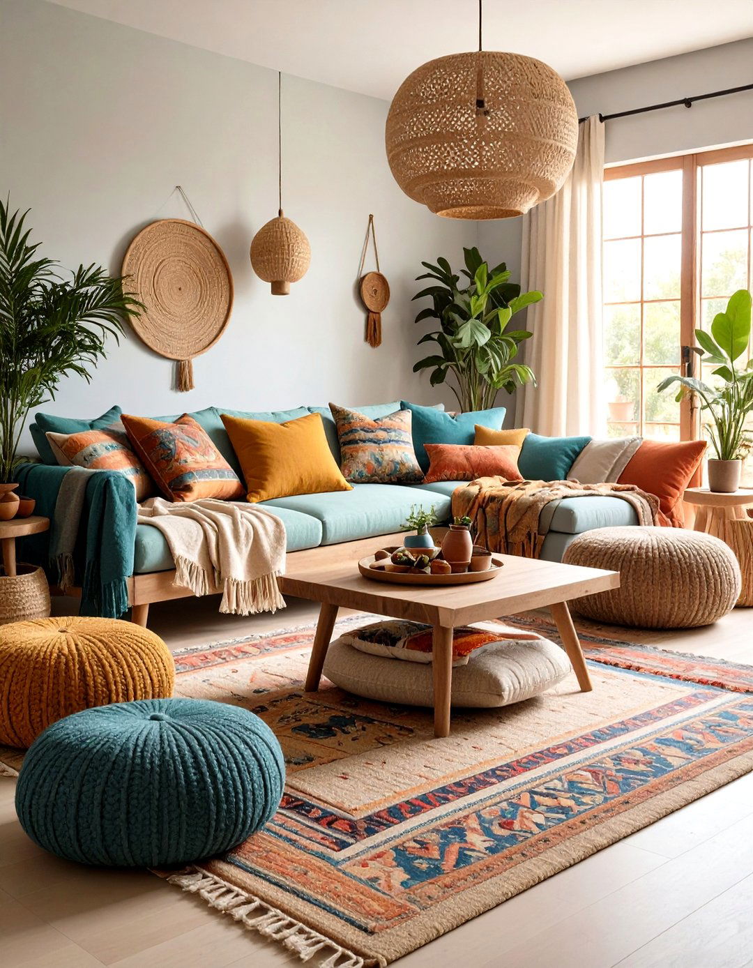 Organic Textile Choices - 24 Zen Living Room Ideas