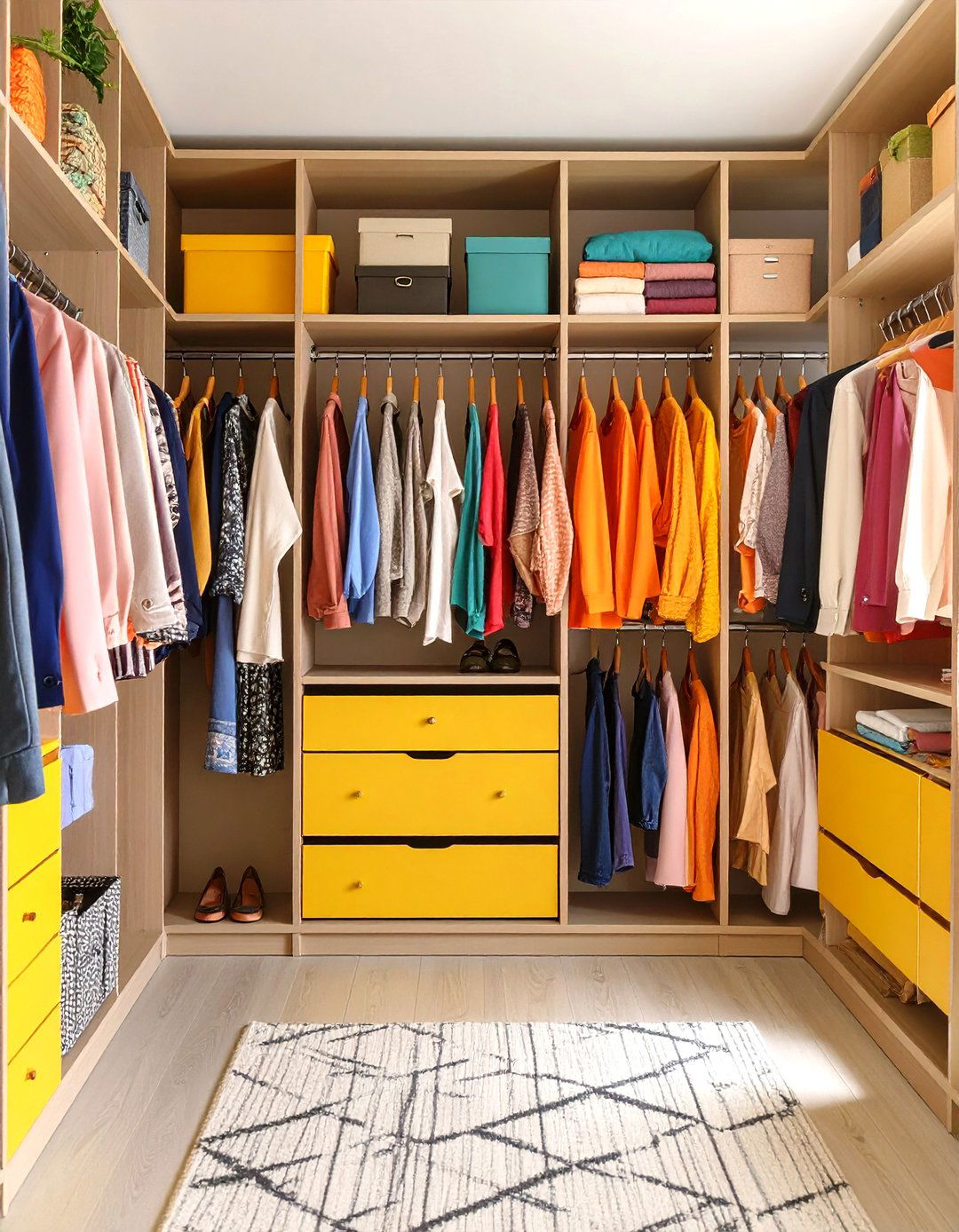 Organized Closet Systems - 24 Minimalist Decorating Ideas