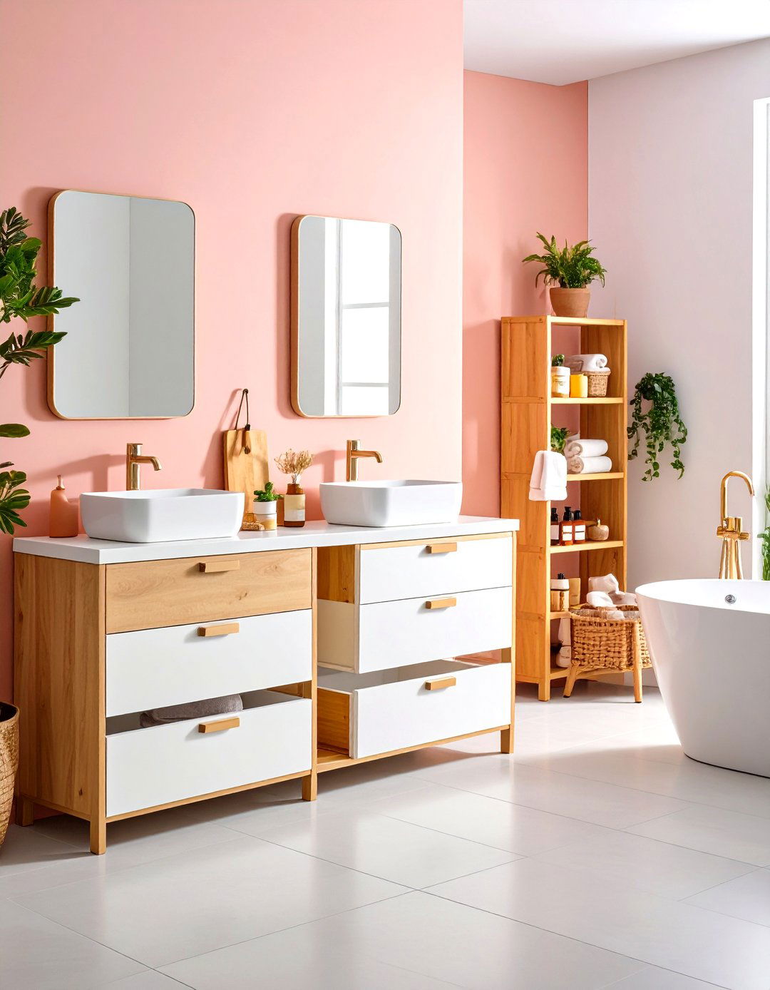 Organized Storage Solution Systems - 24 Bathroom Decor Ideas