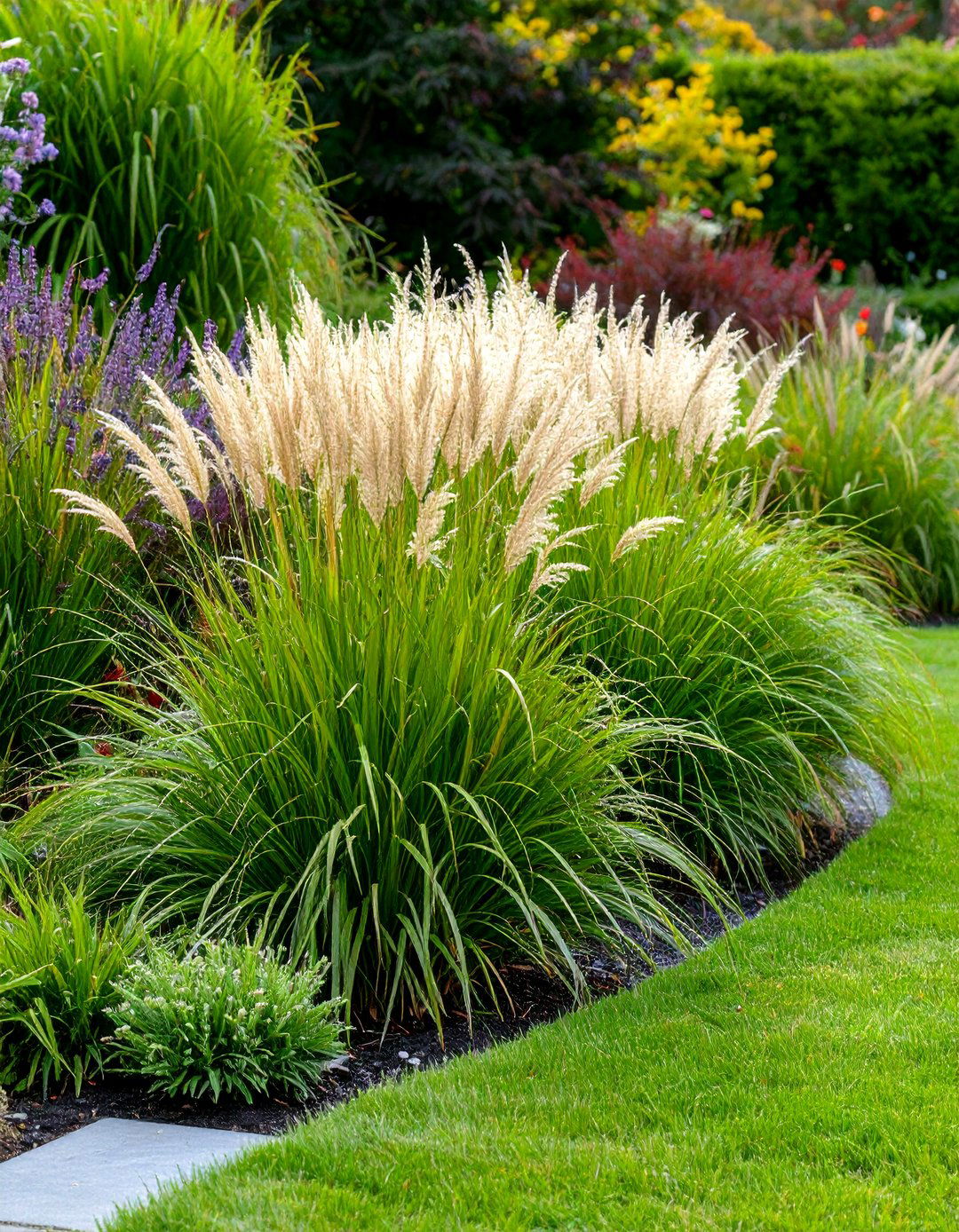 Ornamental Grass Borders - 24 English Garden Ideas