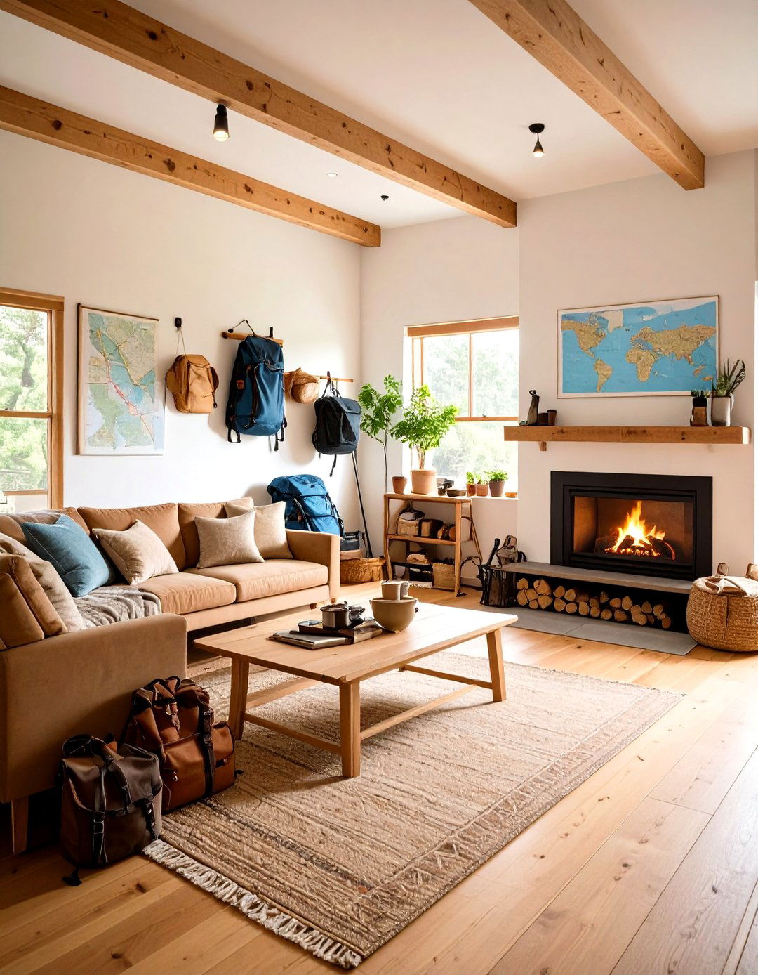 Outdoor Adventure Basecamp Theme - 24 Luxury Man Cave Ideas