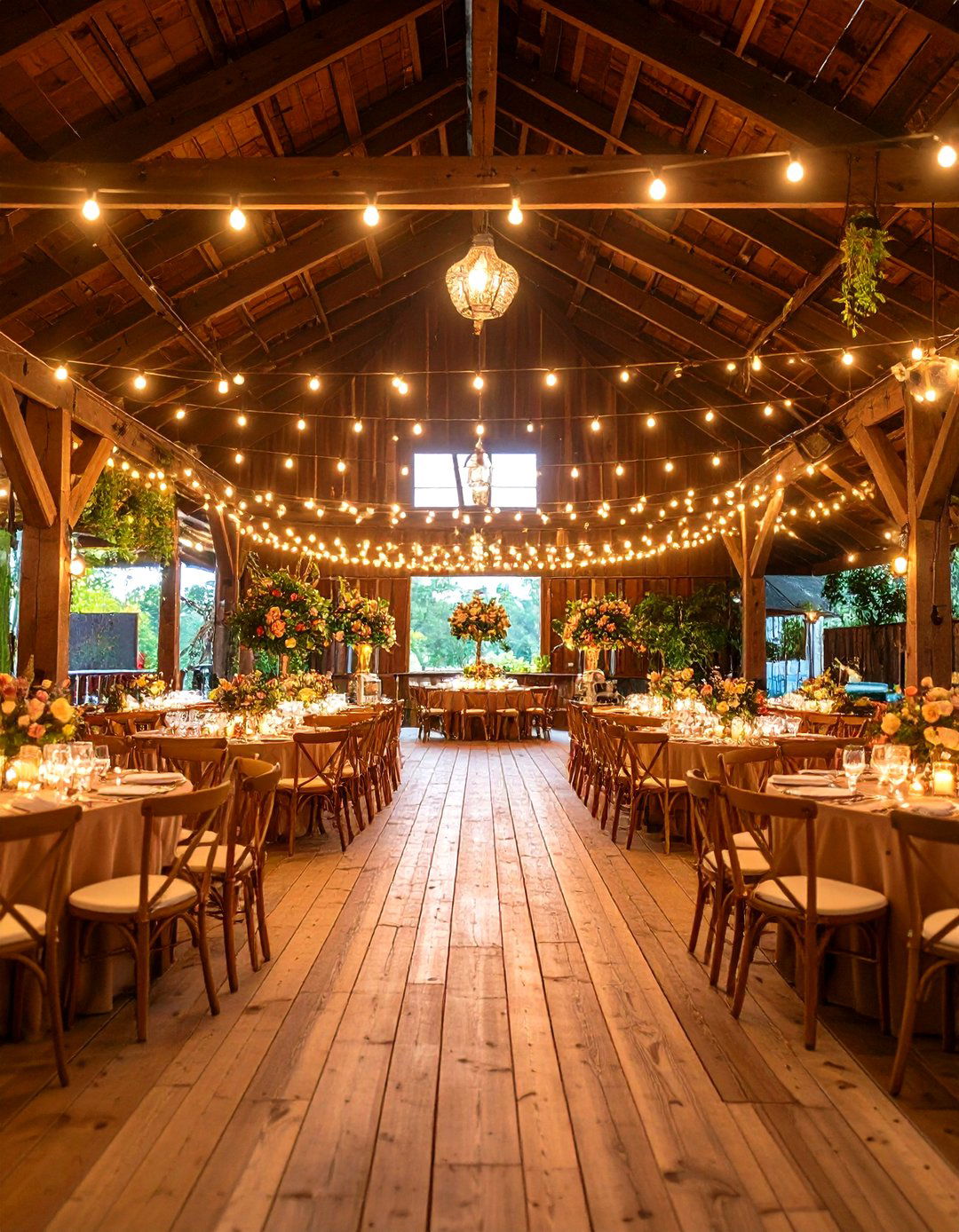Outdoor Barn Wedding with Natural Surroundings - 24 Barn Wedding Ideas