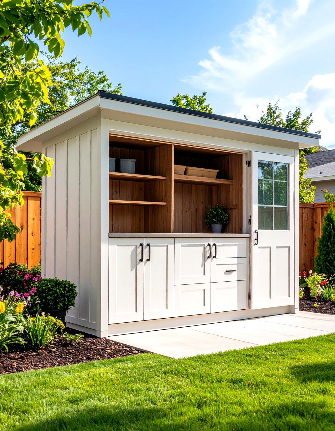 Outdoor Cabinet Storage - 24 Outdoor Toy Storage Ideas