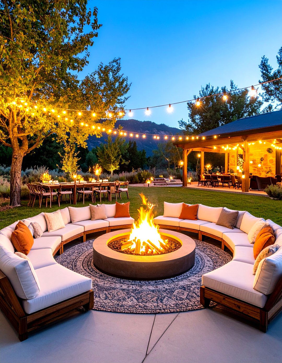 Outdoor Campfire Rehearsal Dinner - 24 Wedding Rehearsal Dinner Ideas