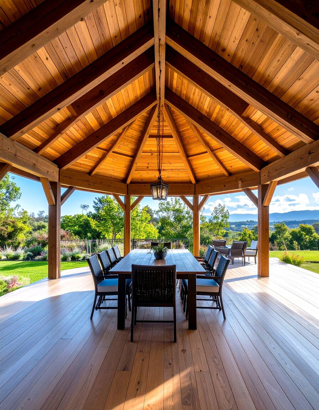 Outdoor Cathedral Ceiling Pavilions - 24 Cathedral Ceiling Ideas