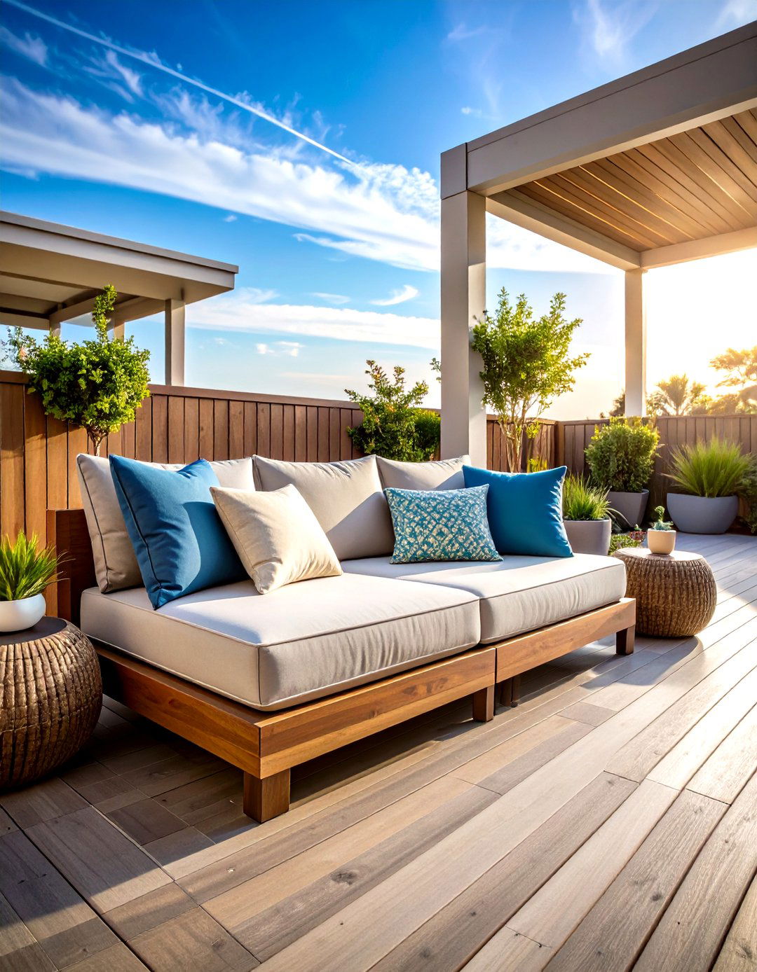 Outdoor Daybed Installations - 24 Deck Seating Ideas