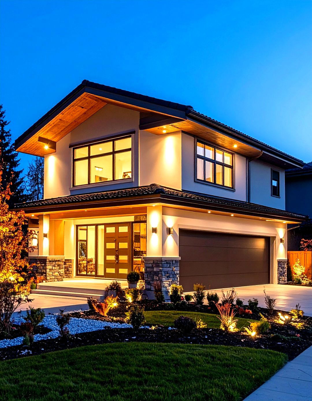 Outdoor Eave Security Soffit Lighting - 24 Soffit Lighting Ideas
