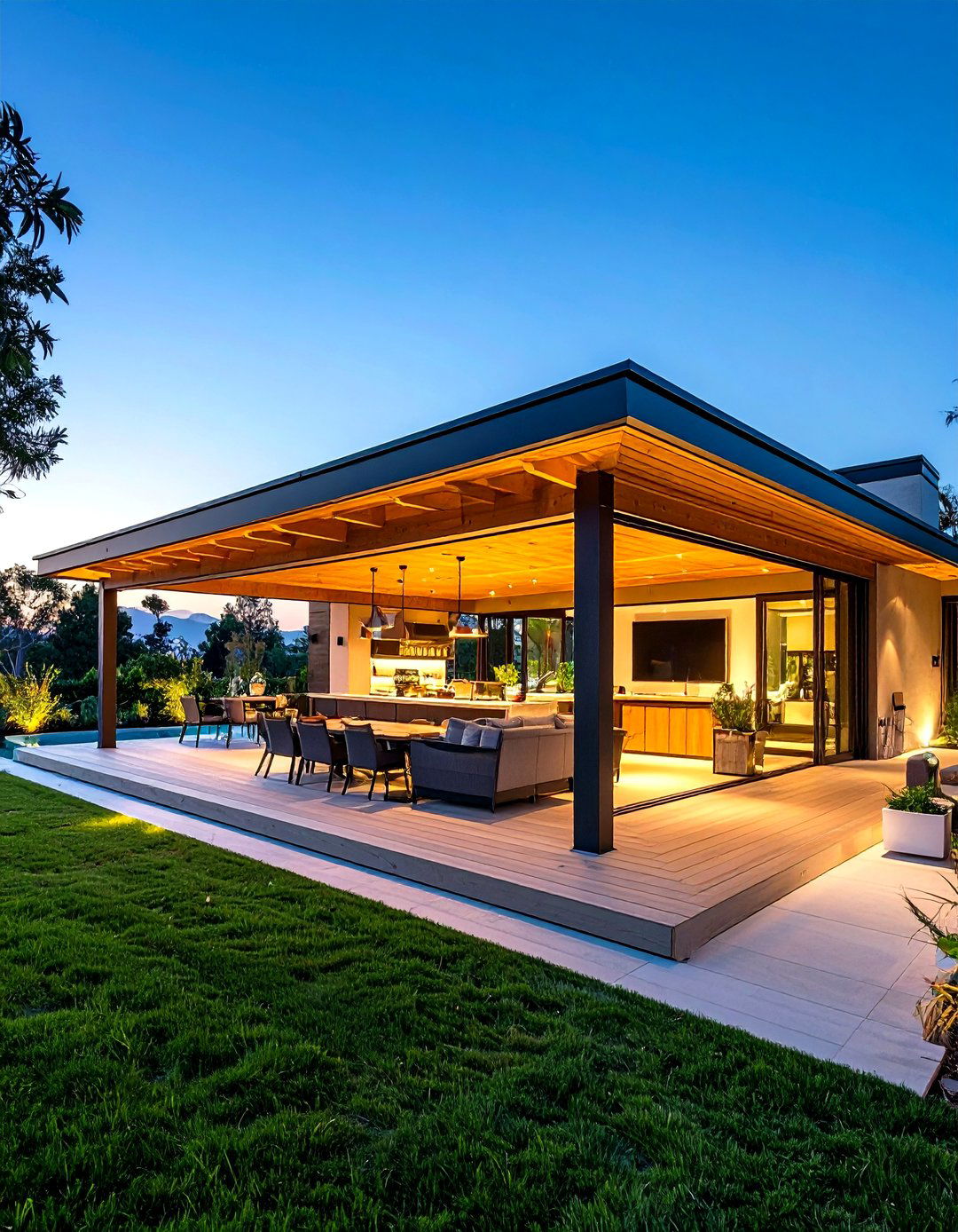 Outdoor Entertainment Pavilion - 24 Outdoor Tv Ideas