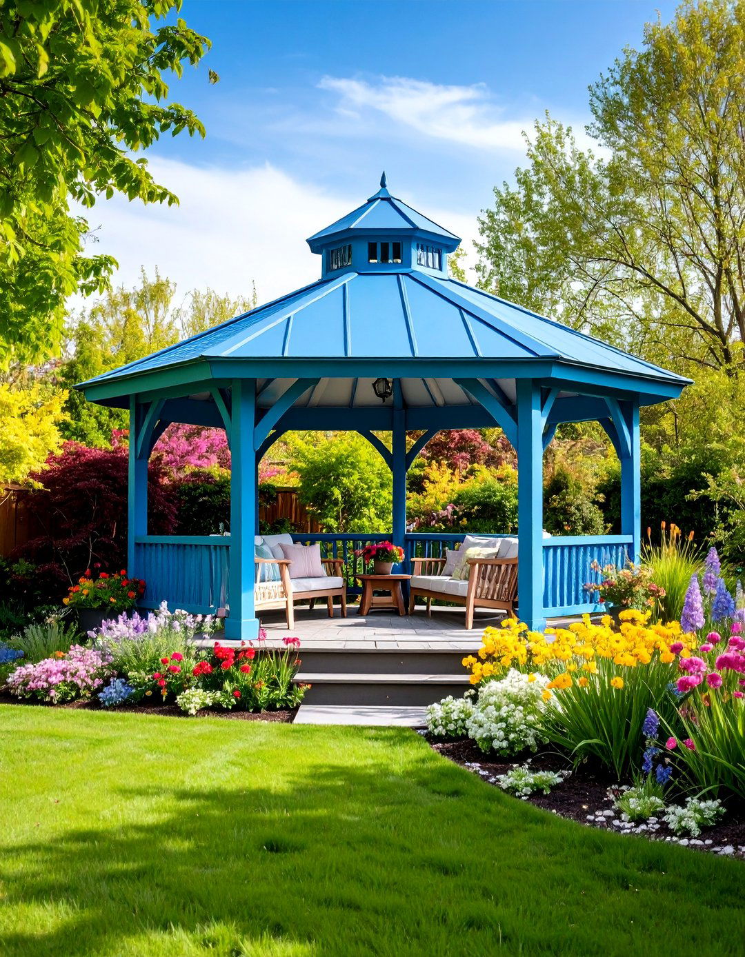 Outdoor Garden Art Pavilion - 24 Art Room Ideas