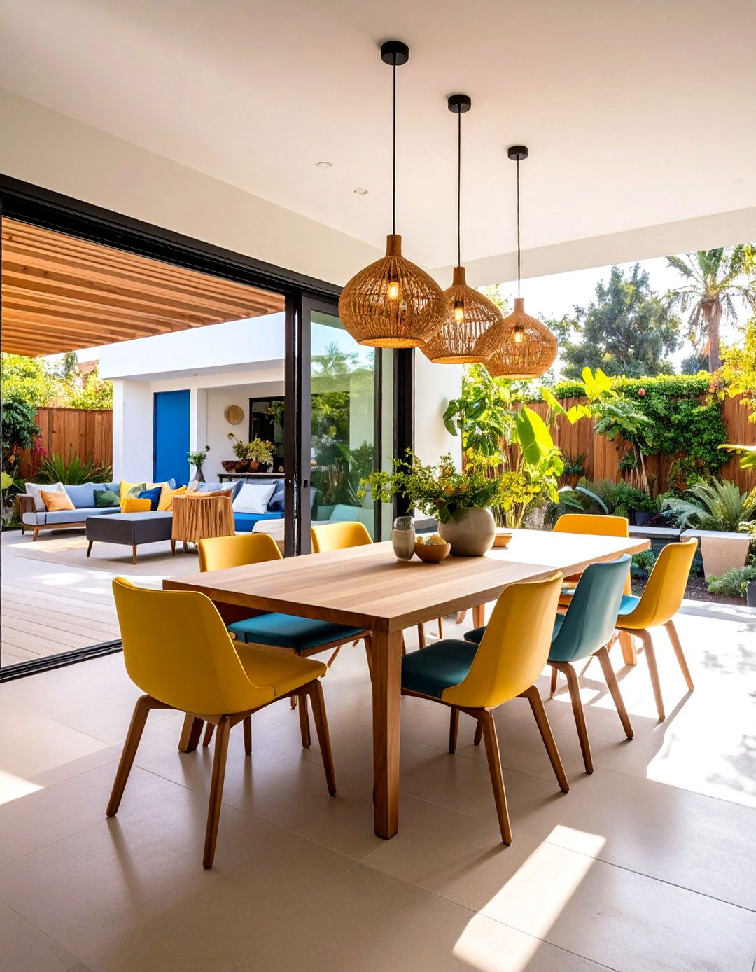 Outdoor Indoor Flow - 24 Casual Dining Room Ideas