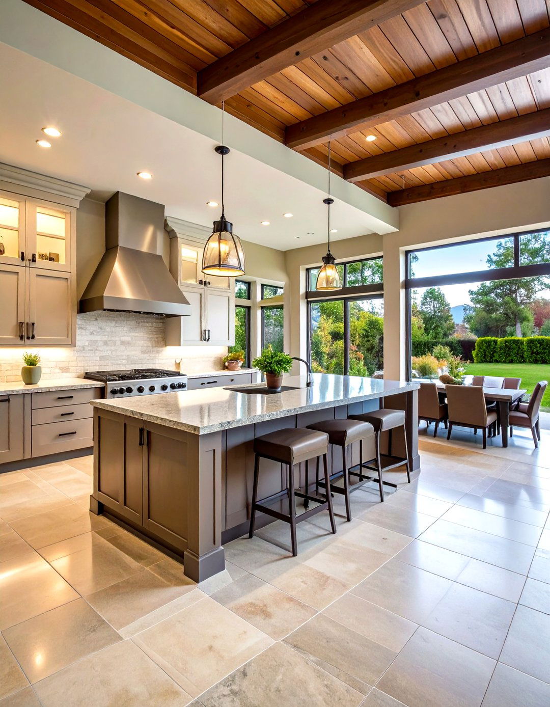 Outdoor Kitchen California Room Integration - 24 California Room Design Ideas