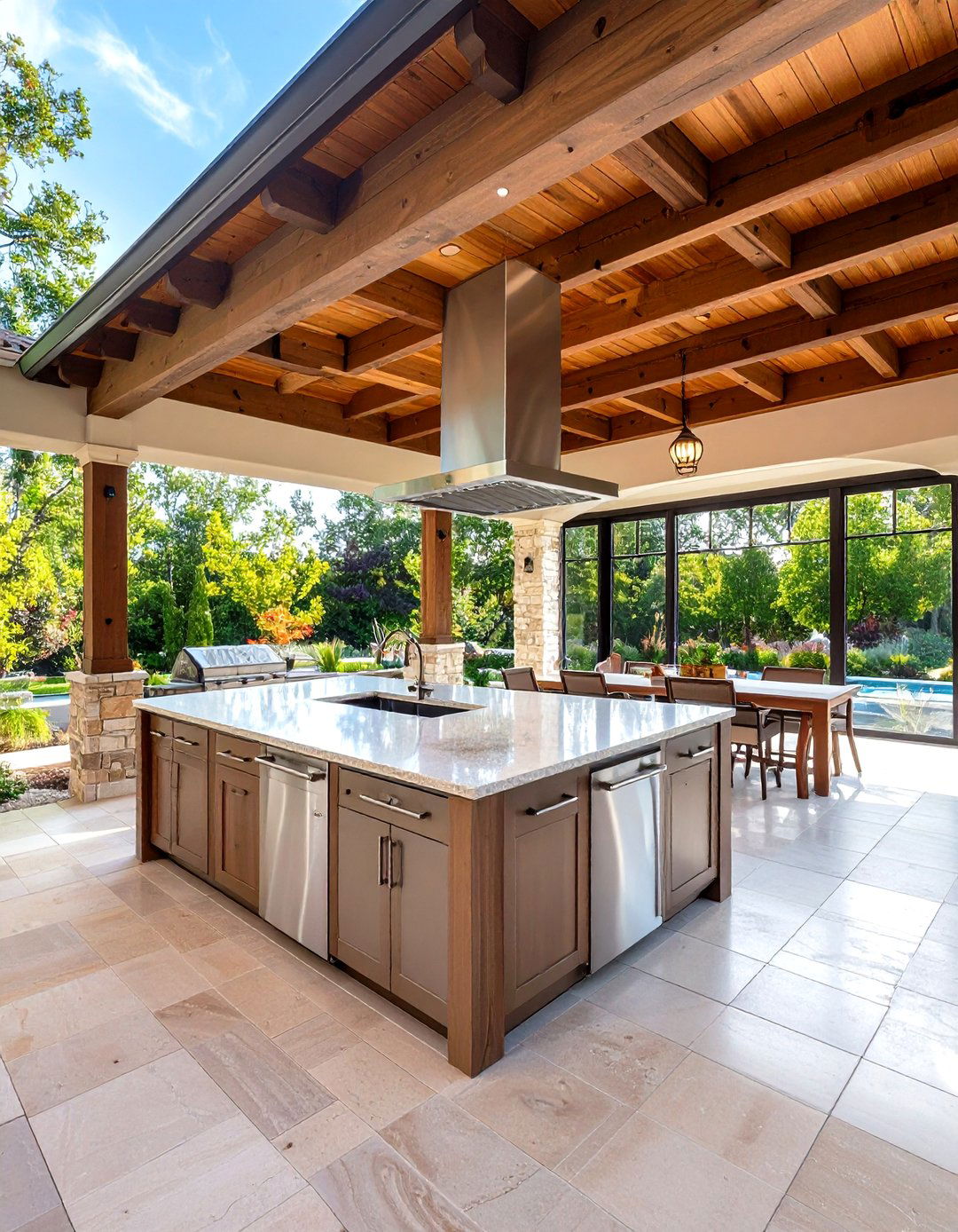Outdoor Kitchen Extensions - 24 Luxury Kitchen Ideas
