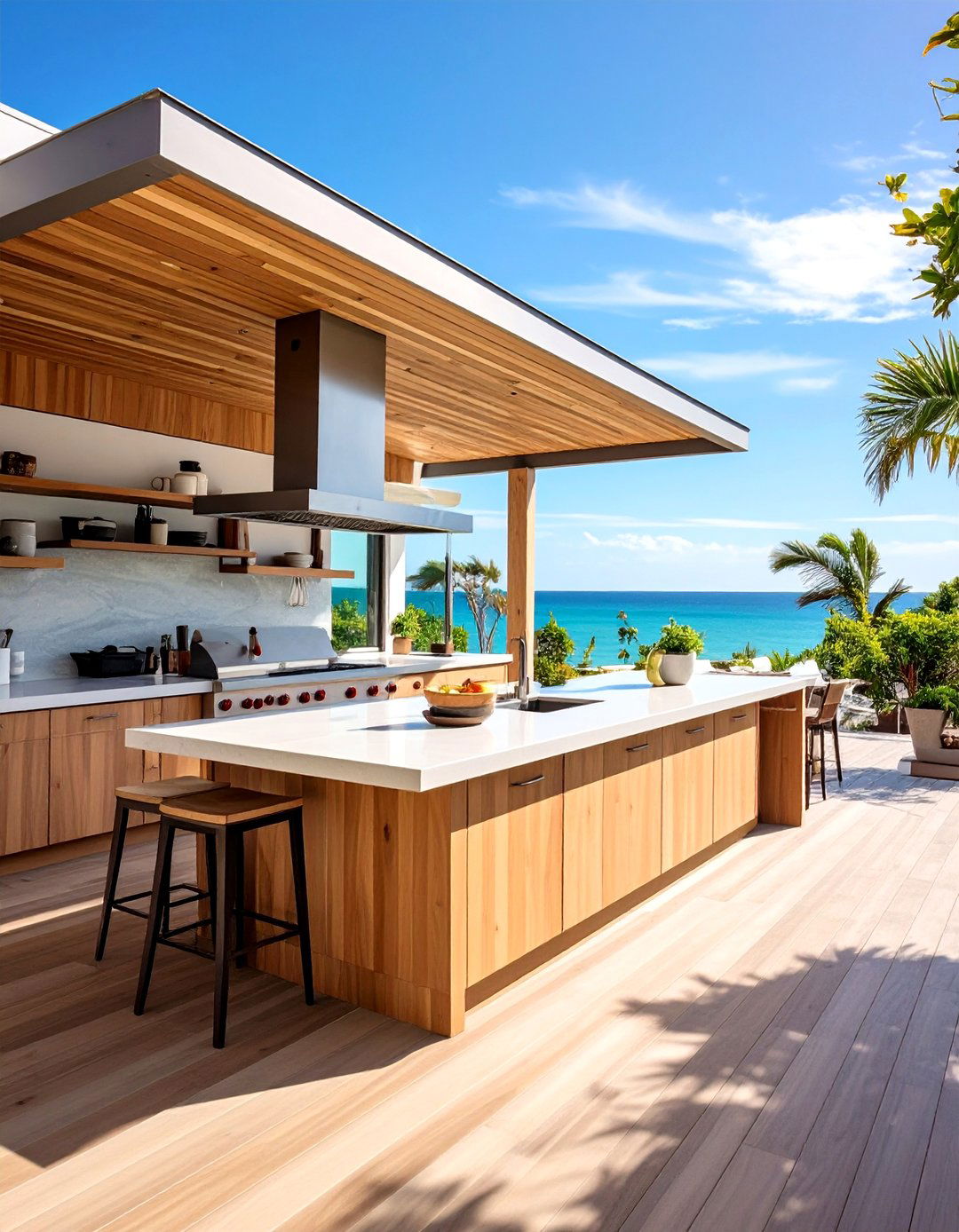 Outdoor Kitchen Extensions - 24 coastal kitchen ideas