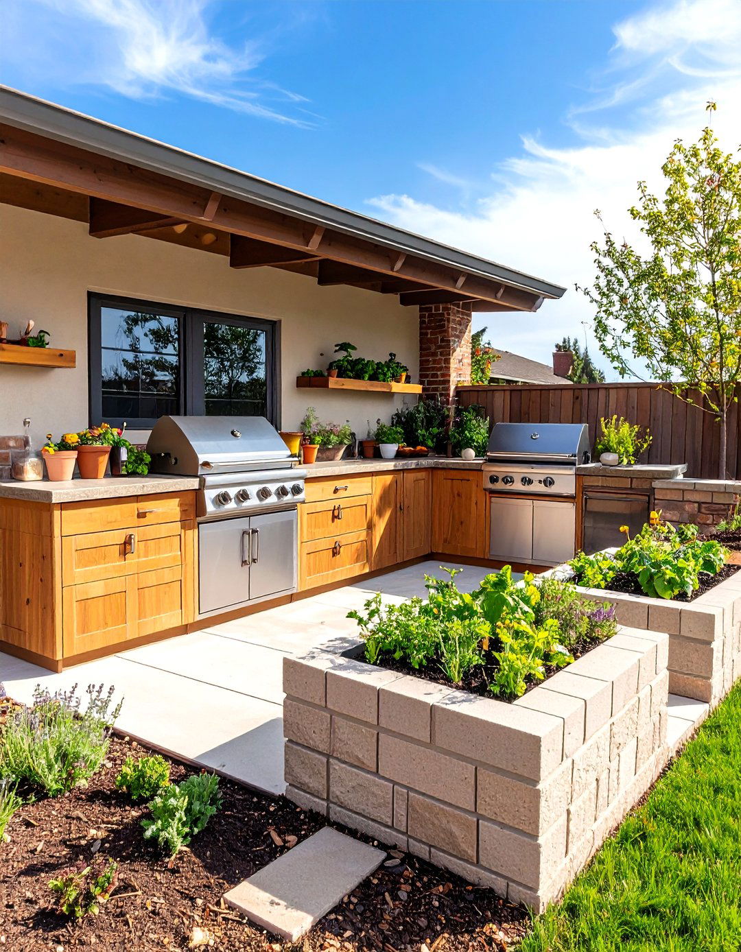 Outdoor Kitchen Foundations - 24 Cinder Block Garden Ideas