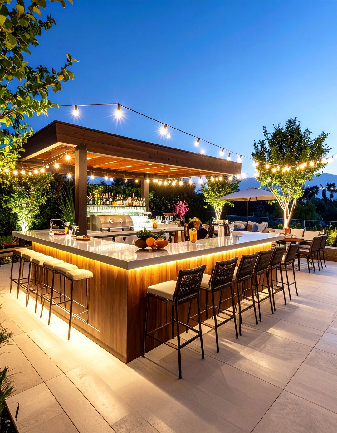 Outdoor Serving and Grill Bar Station - 24 Grill Station Ideas