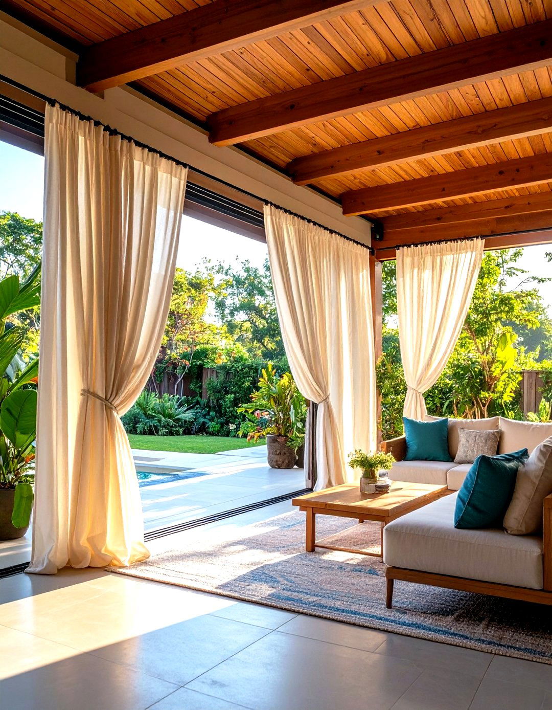 Outdoor Sliding Door Curtains - 24 Sliding Door Curtain Ideas