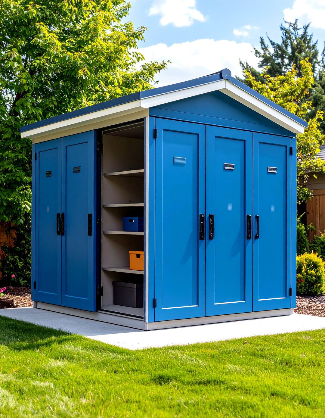 Outdoor Storage Cabinets - 24 Outdoor Storage Ideas