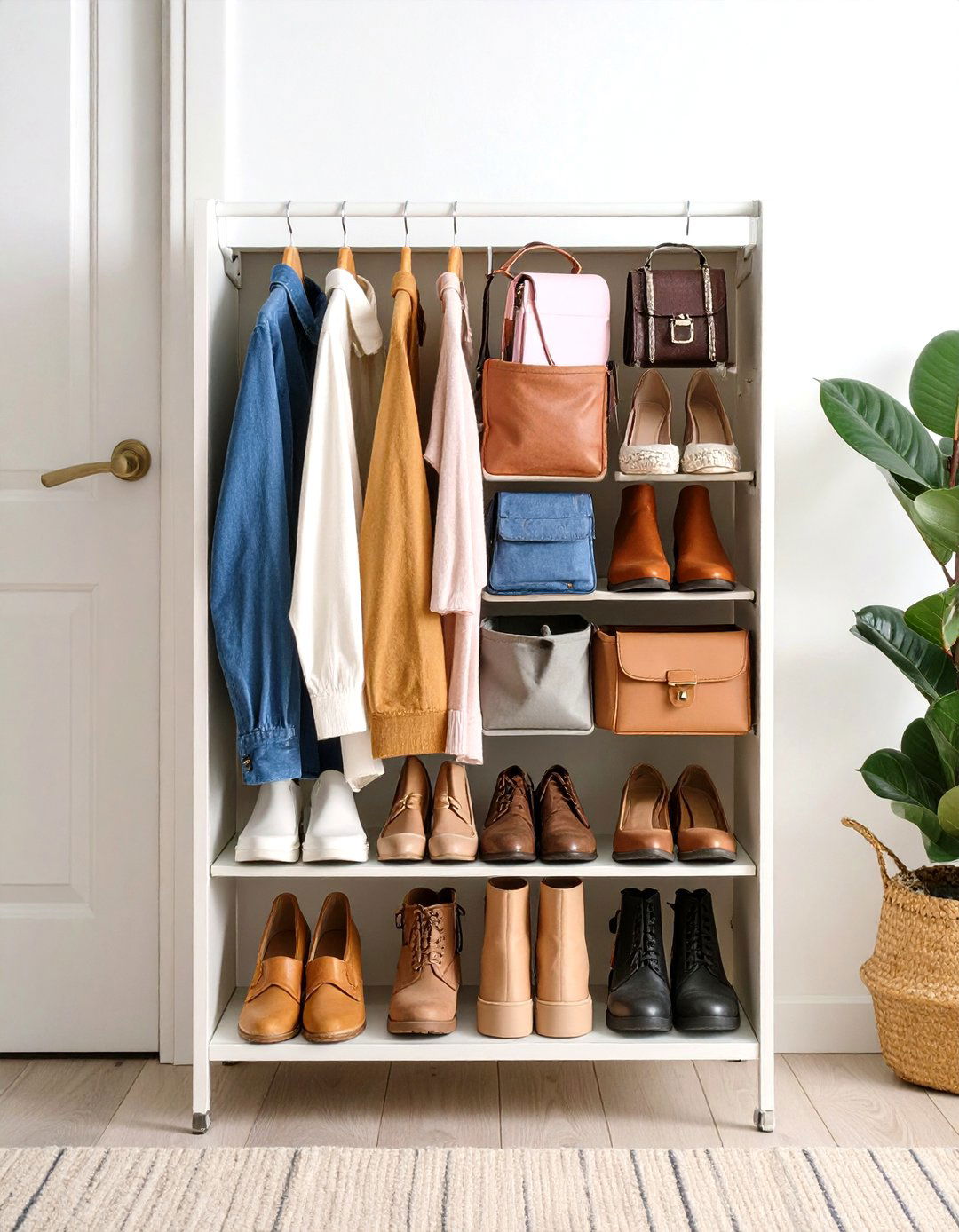 Over Door Hanging Organizers - 24 Entryway Storage Ideas
