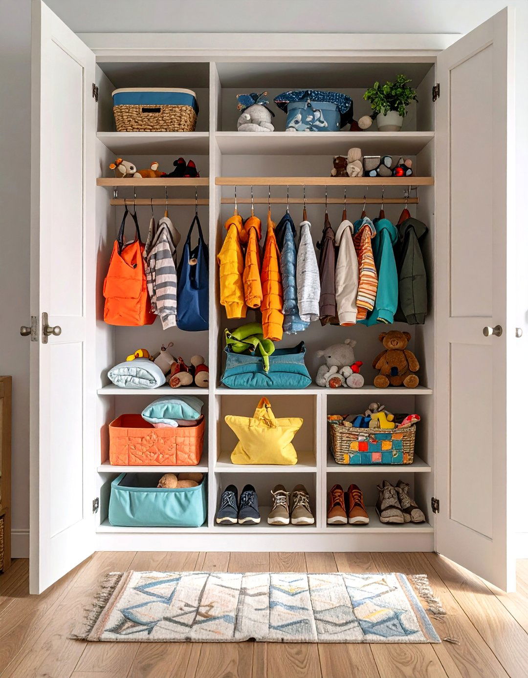 Over Door Storage Systems - 24 Boy and Girl Shared Small Room Ideas