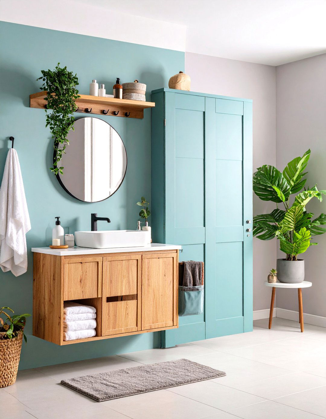 Over the Door Hanging Organizers - 24 Small Bathroom Storage Ideas