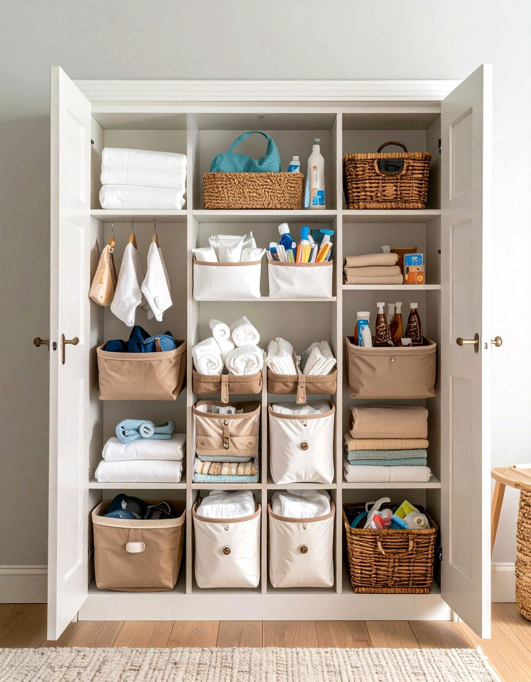 Over the Door Organization Systems - 24 Nursery Storage Ideas
