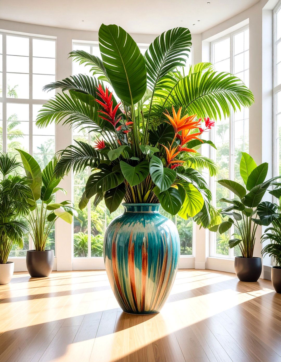 Oversized Floor Vase Statement - 24 Large Floor Vase Decoration Ideas