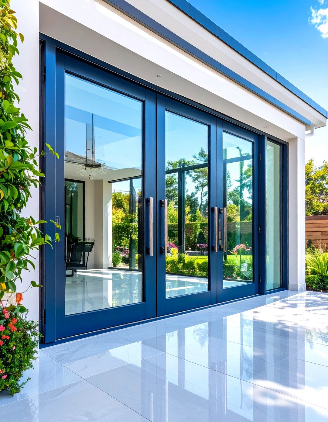 Oversized Pivot Glass Doors - 24 Patio Door Ideas