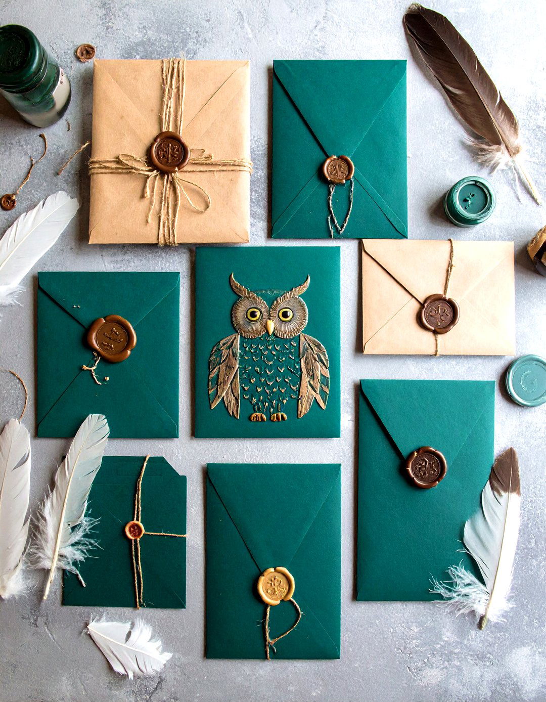 Owl Post Wedding Invitations - 24 Harry Potter Wedding Ideas