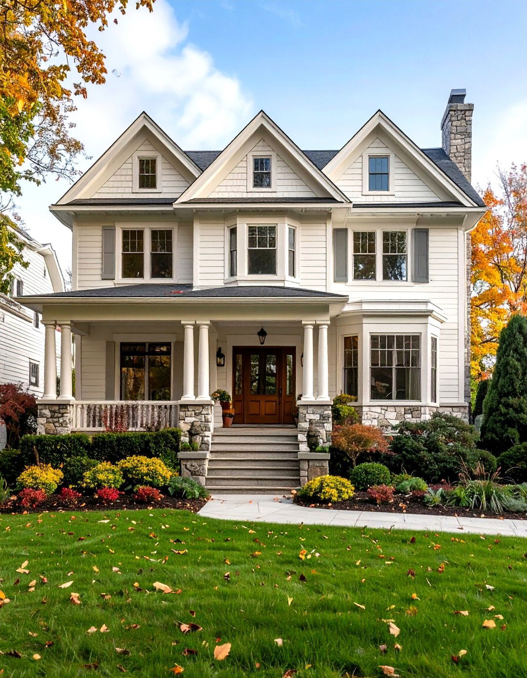 Oyster White Sophisticated Depth - 24 Off-white Paint Colors for Home Exteriors