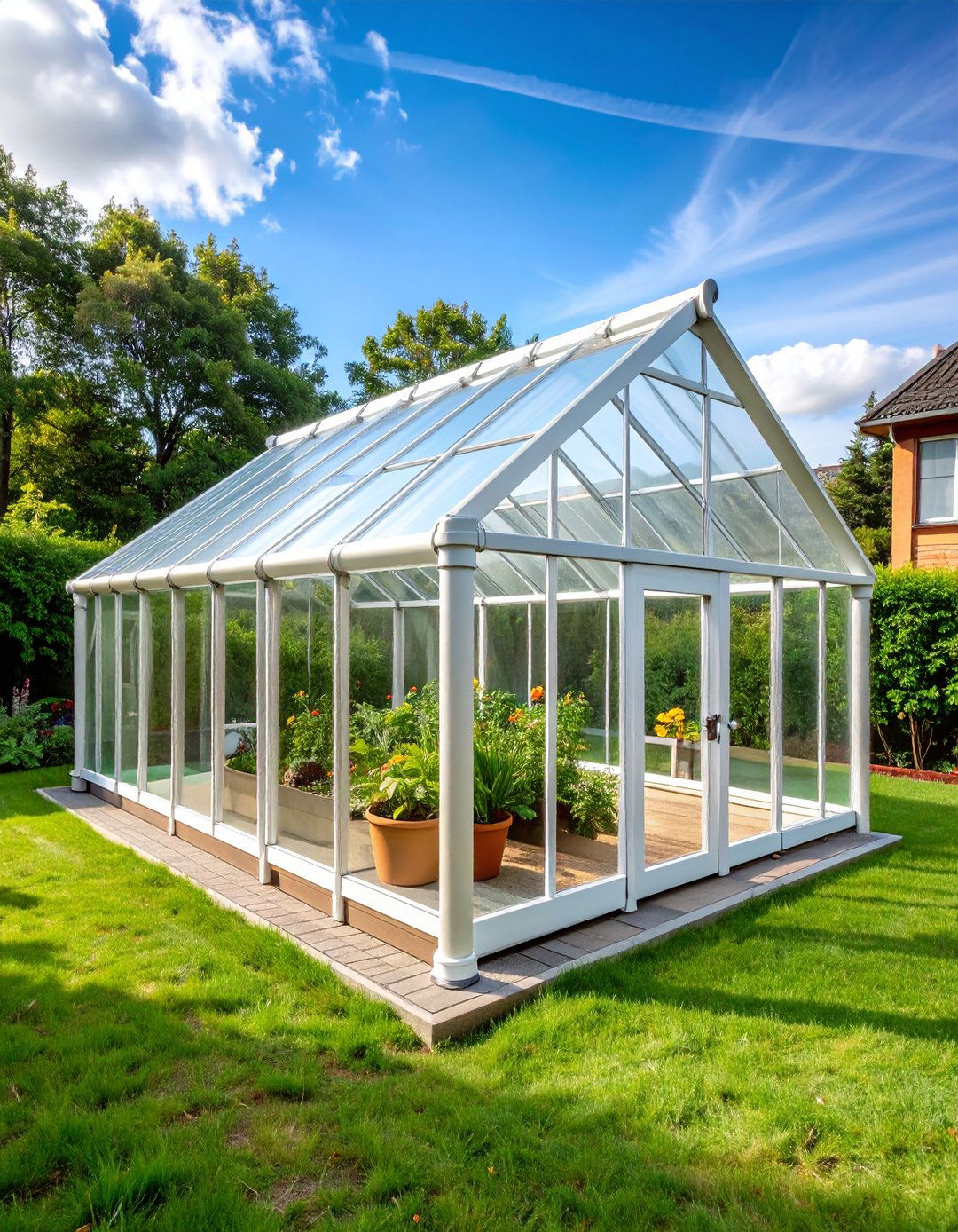 PVC Pipe Porch Greenhouse - 24 Porch Greenhouse Ideas