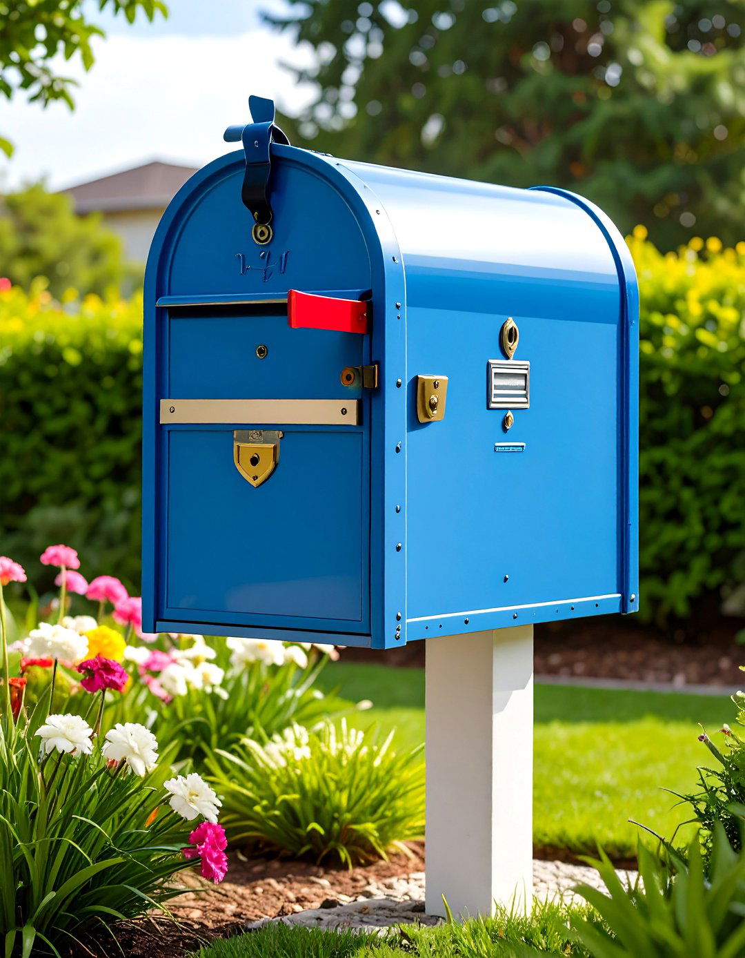 Package Drop Security Chamber - 24 Brick Mailbox Ideas