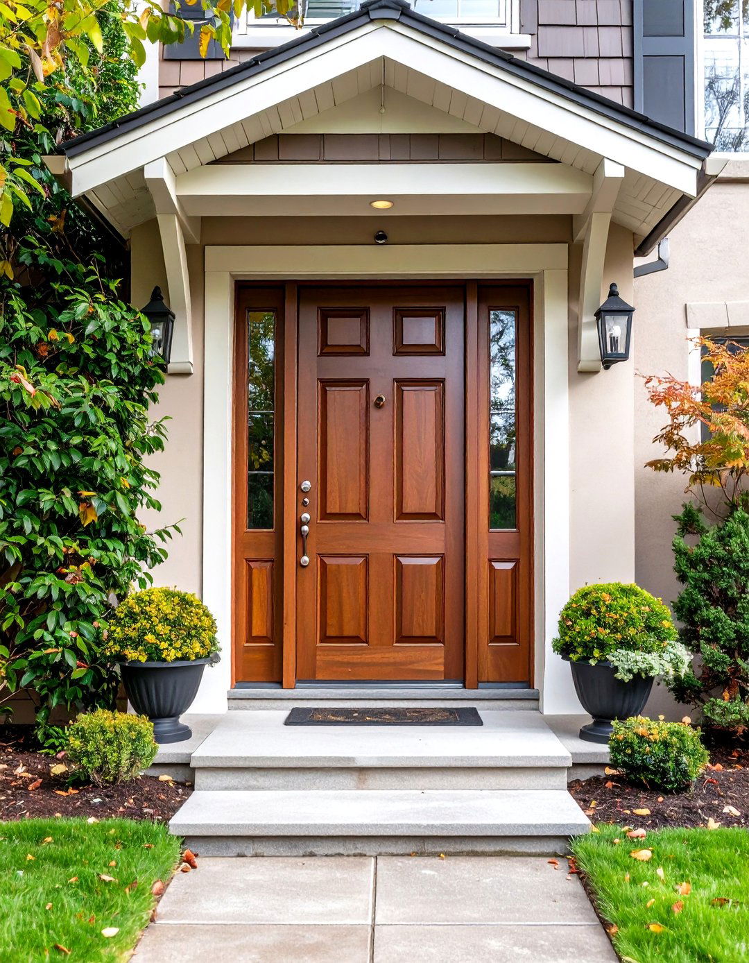 Painted Brown Front Door Finishes - 24 Brown Front Door Ideas