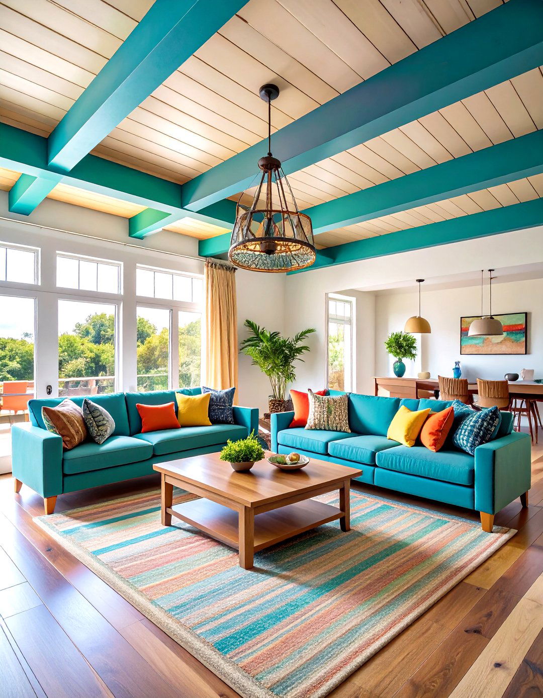 Painted Decorative Ceiling Beams - 24 Decorative Ceiling Beam Ideas