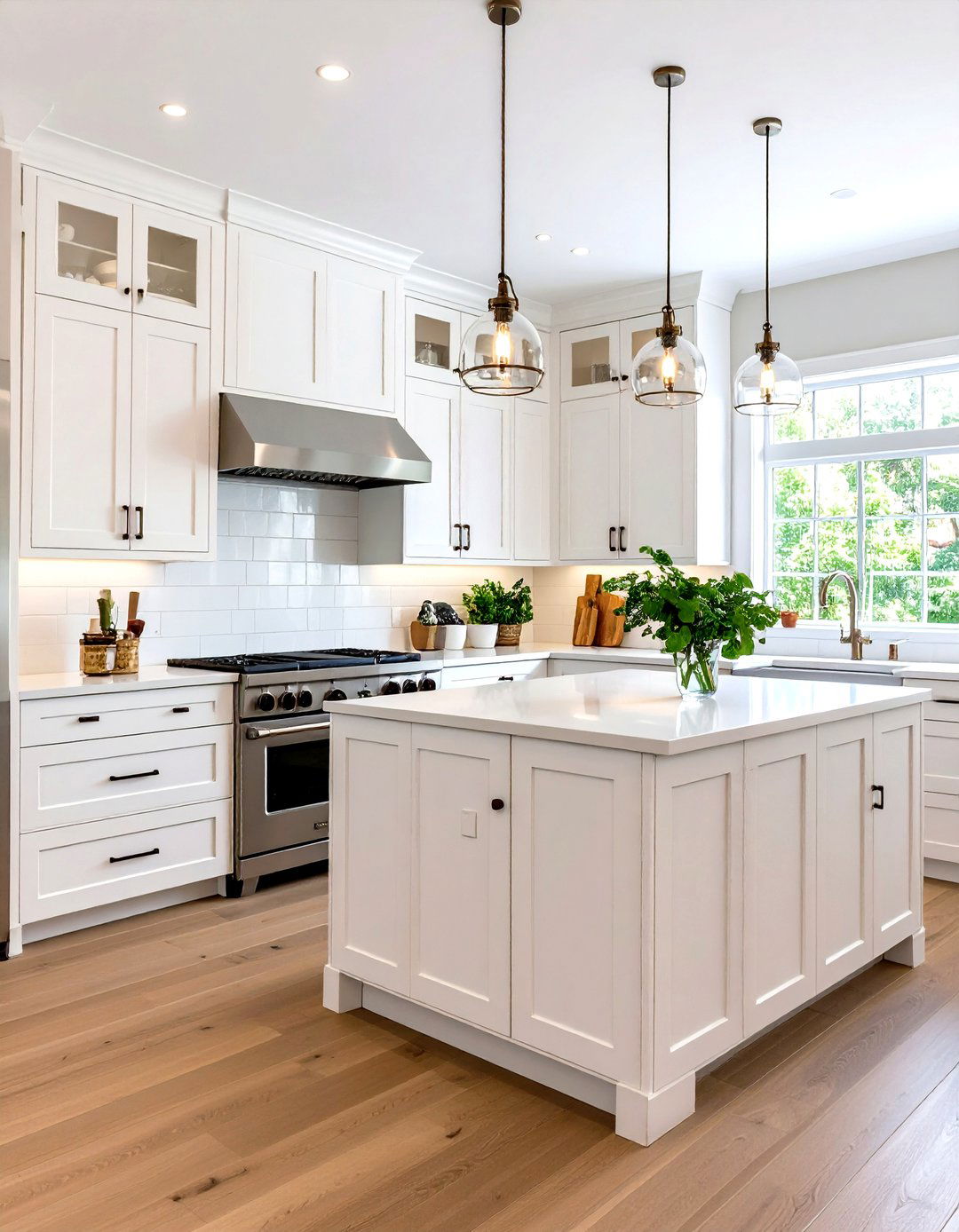 Painted White Maple Cabinets for Bright Modern Kitchens - 24 Maple Kitchen Cabinets Ideas