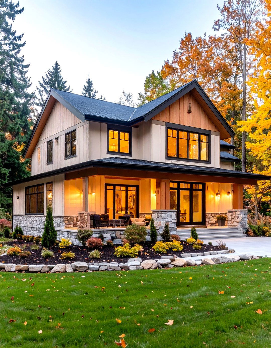 Pale Oak Greige Beauty - 24 Off-white Paint Colors for Home Exteriors