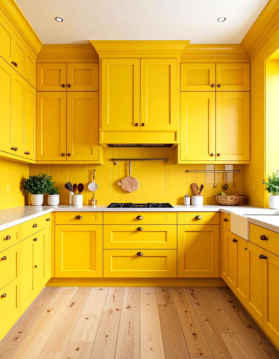 Pale Yellow Shaker Kitchen Cabinets - 24 Pale Yellow Kitchen Ideas