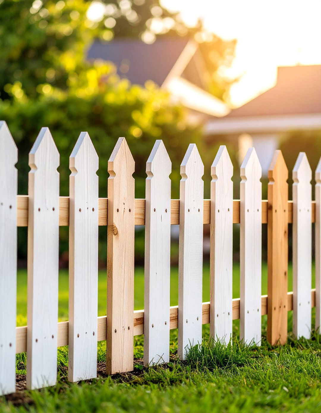 Pallet Picket Fence Design - 24 Pallet Fence Ideas