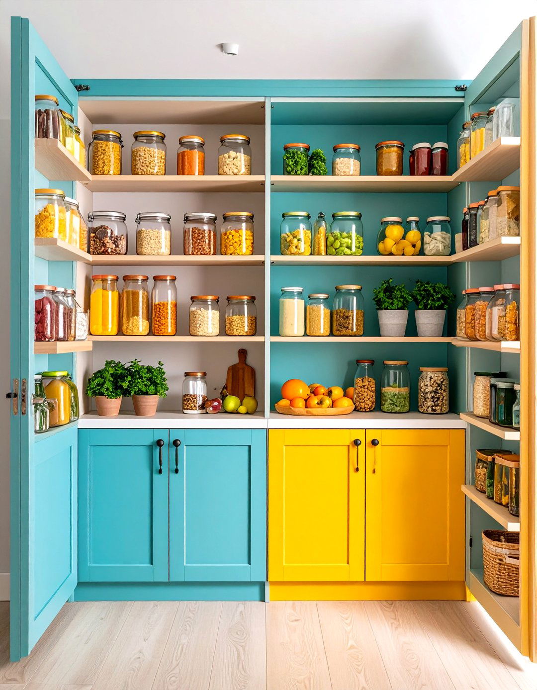 Pantry Door Storage - 24 cabinet storage ideas