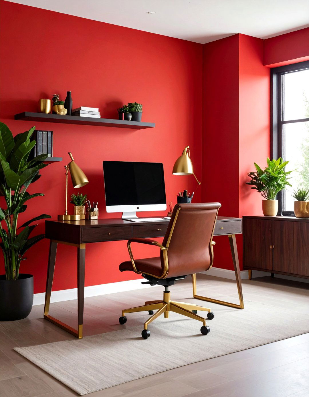 Paprika Red Home Office Power - 24 Mexican Interior Paint Colors